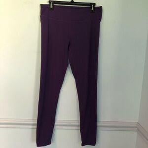 Fabletics Full Length Purple Leggings Size Large